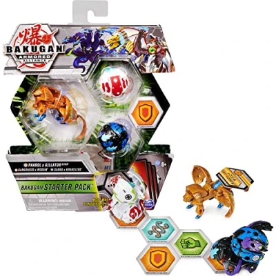 Afbeelding van Armored Alliance Startpakket Fused Pharol x Gillator Ultra 3 Bakugan actiefiguren