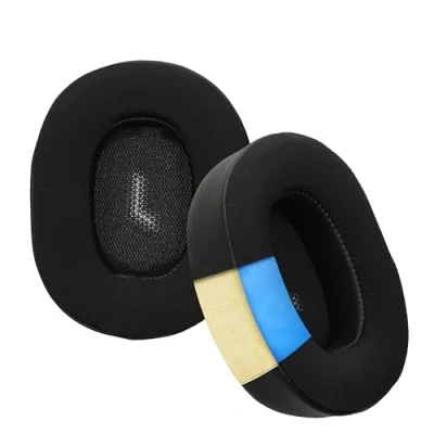 Afbeelding van kwmobile 2x oorkussens voor koptelefoon Compatibel met JBL E55BT Earpads oortelefoon In zwart
