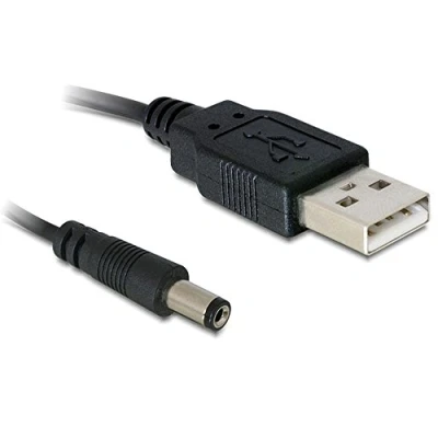 Afbeelding van Delock Kabel USB Power &gt; DC 5,5 x 2,1 mm stekker 1,0 m
