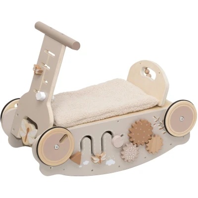 Afbeelding van Label Nougat Houten 3 in 1 Looptrainer / Loopauto LLWT 10350