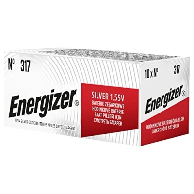 Afbeelding van 1 stuks Energizer Zilver Oxide Knoopcel 317 LD 1.55V