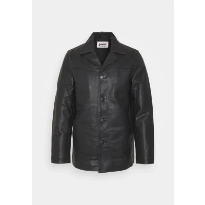Afbeelding van Schott NYC LCMAINE2 leren herenjas, zwart, X Large, XL