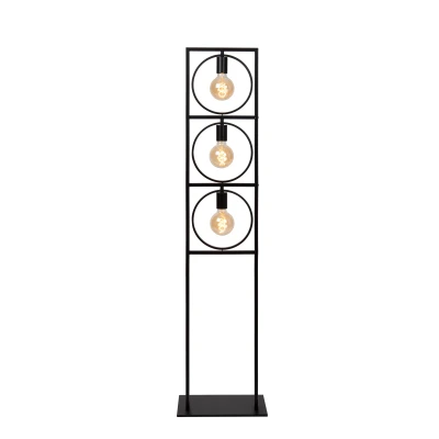 Afbeelding van Lucide SUUS Vloerlamp 3xE27 Zwart