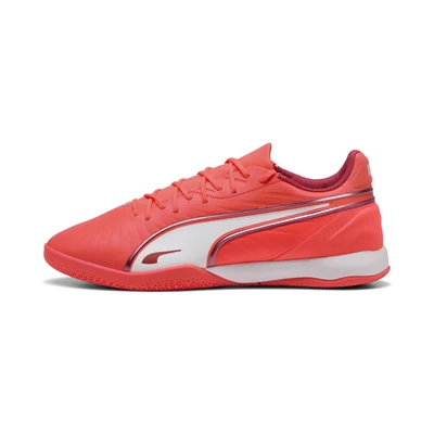 Afbeelding van KING MATCH unisex futsalschoenen, Rood/Wit, Maat 46,5 PUMA