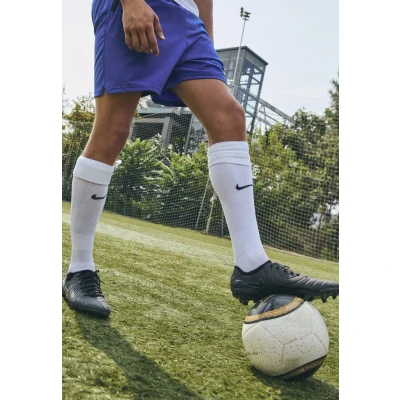 Afbeelding van Nike Performance Tiempo Legend 10 PRO FG Voetbalschoenen met kunststof noppen, Heren, Maat: 40.5, Black/deep jungle Imitatieleer/ textiel