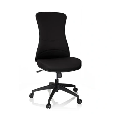 Afbeelding van hjh Office XT Professionele bureaustoel Zwart Stof