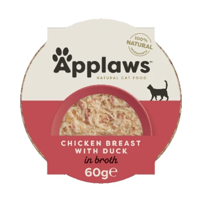 Afbeelding van Applaws Pots Kip en eend 60 gr per 10 stuks