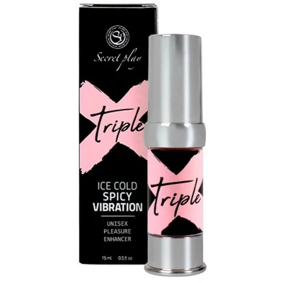 Afbeelding van Secret Play TripleX Ice Cold Spicy Stimulerend Middel Verkoelt Eerst, Daarna Verwarmend Effect 15ml