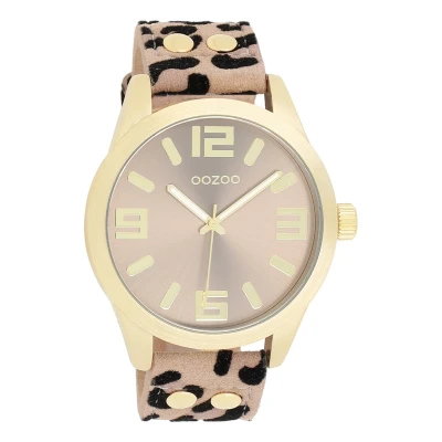 Afbeelding van Oozoo Horloge, Dames, Maat: One Size, Goldfarben