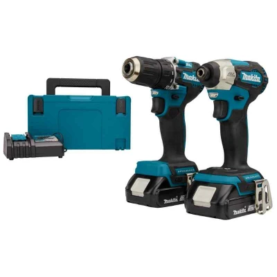 Afbeelding van Makita DLX2423AJ 18 V Combiset voor lichter boor en (slag)schroefwerk