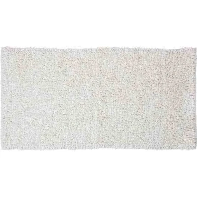 Afbeelding van Badmat Sealskin Twist Microfibre Wit 60 x 120 cm