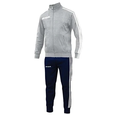 Afbeelding van Givova Academy Cotton Terry Trainingspak Grijs 8 10 Years Jongen