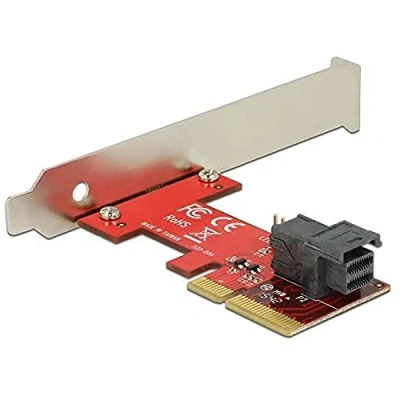 Afbeelding van Delock 89535 PCI Express x4 kaart &gt; 1 x interne SFF 8643 NVMe Low Profile Form Factor