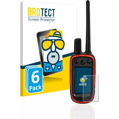 Afbeelding van BROTECT Screenprotector voor Garmin Alpha 100 Folie Beschermfolie matte (6 Stuks)