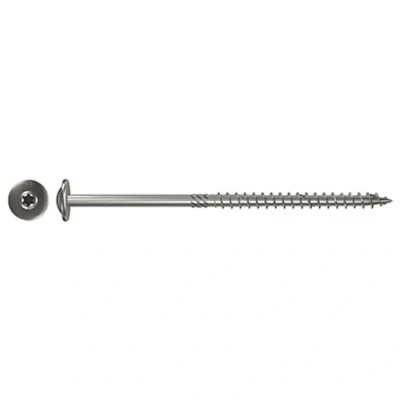 Afbeelding van Fischer 657437 Houtschroef 6 mm 140 Binnen T, Interne vertanding, TX, Torx, T profiel RVS V2A Corrosiebestendig 100 stuk(s)
