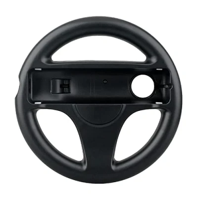 Afbeelding van OSTENT Mario Kart Racing Games Stuurwiel Compatible voor Nintendo Wii Remote Controller Kleur Zwart