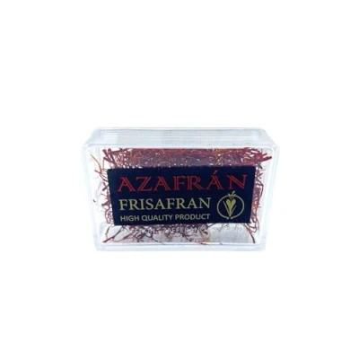 Afbeelding van FRISAFRAN saffraan in draadjes 2g poeder zakjes Saffraandraadjes Pure Saffraansupplement