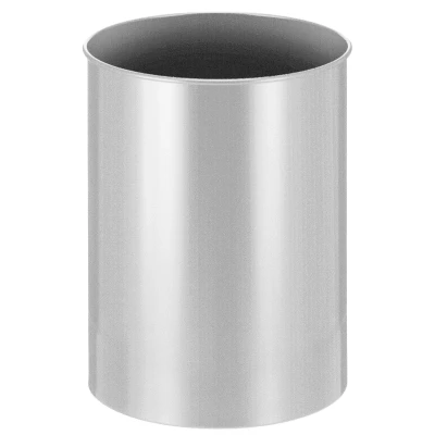 Afbeelding van Papierbak 30ltr metaal zilver