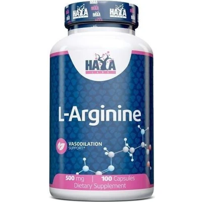 Afbeelding van Haya Labs L Arginine 500mg 100 ules