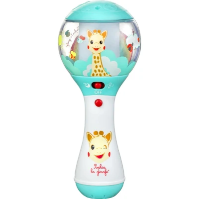 Afbeelding van Sophie de giraf Shake Rammelaar Muziekrammelaar Babyspeelgoed Elektrisch Met bewegingsdetector Vanaf 3 maanden 16.4x6.9x6.9 cm
