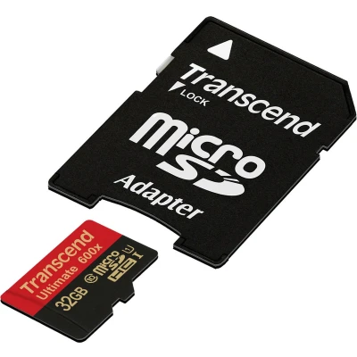 Afbeelding van Transcend 32GB Micro SDHC Class 10 UHS I 600x (Ultimate)