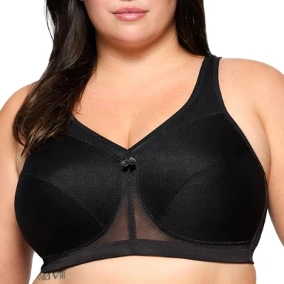 Afbeelding van Glamorise Damesbeha, Zwart, 95J