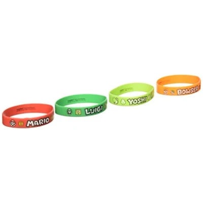 Afbeelding van Super Mario armbanden 6 stuks