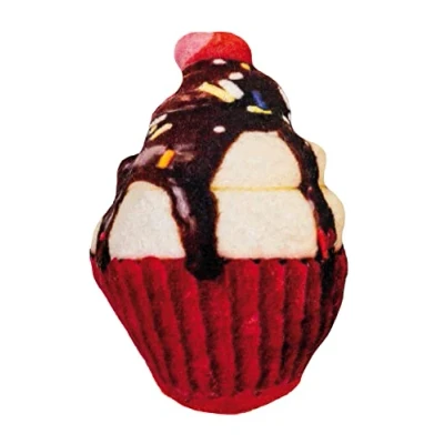Afbeelding van Cupcake met Catnip Bruin Kattenspeeltje Croci