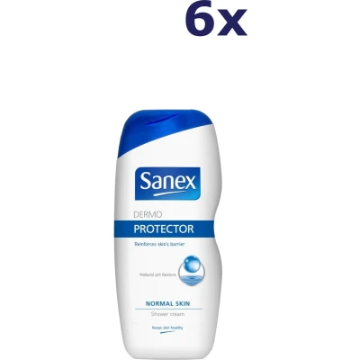 Afbeelding van 6x Sanex Dermo Protector Biome Douchegel 250ml
