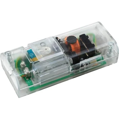 Afbeelding van EHMANN 2100x0700 snoerdimmer T21.07 transparant, faseaansnijding, 230V, 50Hz, vermogen: LED 3 35W, 7 110W/VA