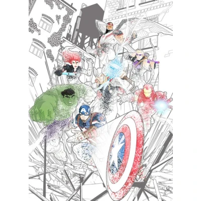 Afbeelding van Komar Into Adventure Avengers Attack IADX4 061