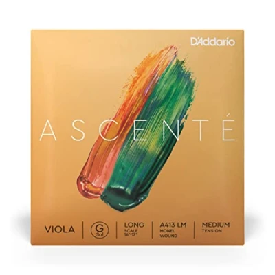 Afbeelding van D&#039;Addario Ascenté Viola G snaar, lange schaal, gemiddelde spanning