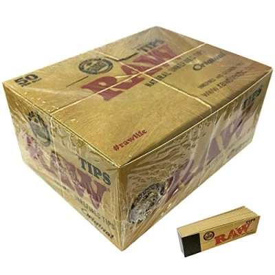 Afbeelding van Raw Filtertips ongebleekt (50 x 50), 0,12 1,97 2,36 inch