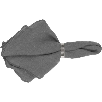 Afbeelding van Broste Copenhagen Gracie Servet Dark Shadow
