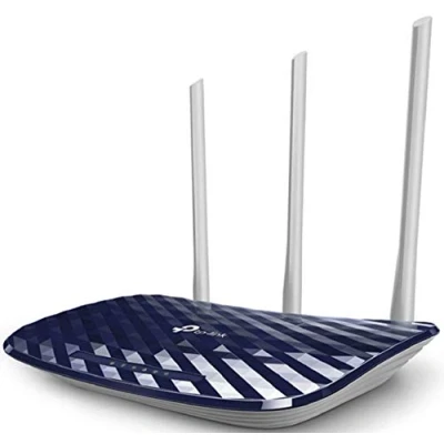 Afbeelding van TP Link Archer C20 AC750 WLAN dual band router (voor aansluiting op kabel /DSL /glasvezelmodem, 300 Mbit/s (2,4 GHz) + 867 (5GHz), app bediening, IPv6, print/media/FTP server)