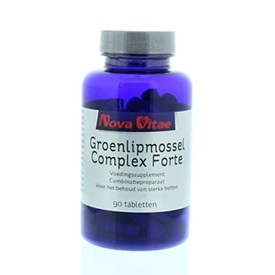 Afbeelding van Nova Vitae Groenlipmossel complex forte 90 tabletten