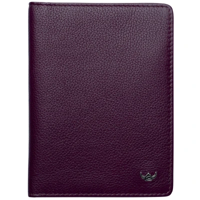 Afbeelding van Golden Head Leren Identiteitskaarthoesje Madrid RFID Protect ID Case Amarone Donkerpaars