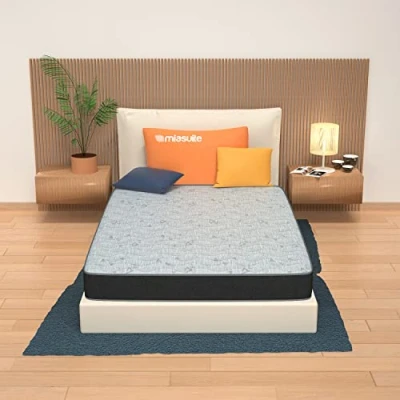 Afbeelding van miasuite i sogni italiani Matras voor tweepersoonsbed 140 x 190 cm, hoogte 22 in orthopedisch waterschuim, model Summit