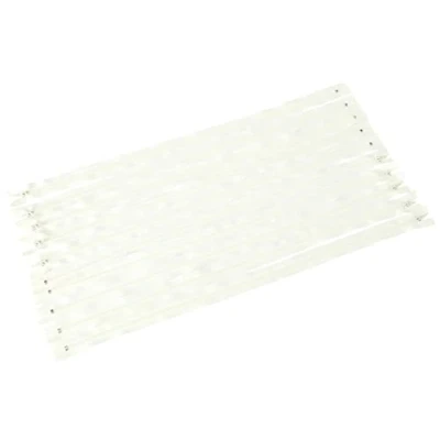 Afbeelding van Trimz 50 cm ( 20 inch) Crème One Way End Stop Rits met 4 mm Tanden 10 Stuk, Polyester,