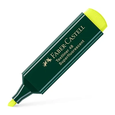 Afbeelding van Faber Castell MK154807 Superfluorescent 48 Textliner, Geel