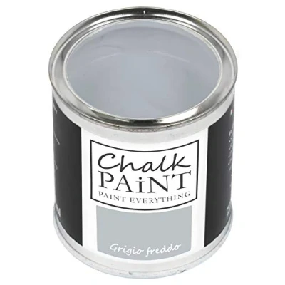 Afbeelding van CHALK PAINT EVERYTHING Koudgrijs 250 ml zonder papier, alle materialen gemakkelijk te verven