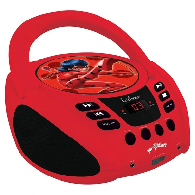 Afbeelding van Miraculous Ladybug Draagbare Radio CD Speler 3380743075457