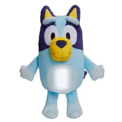 Afbeelding van GoGlow Bluey Bedtime Pal Officiële Knuffel 2 in 1 Pluche en LED Nachtlampje Slaaphulp Trooster met Automatische 10 Minuten Uitschakeling Multicolor 14337.AF0.0000