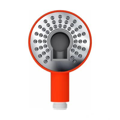 Afbeelding van Clou Kaldur handdouche oranje soft touch met 1/2&quot; aansluiting
