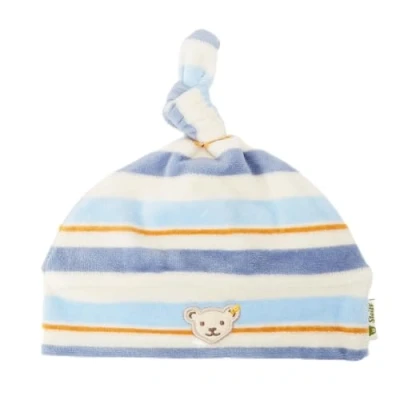 Afbeelding van Steiff GOTS Wellness Muts voor kinderen, Maat: 37, Powder blue