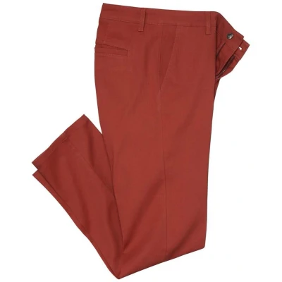 Afbeelding van ATLAS FOR MEN Terracotta chinobroek Heren Verkrijgbaar in grote maten W44