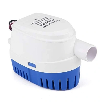 Afbeelding van Nikou Gelijkpomp, 12 V, automatisch, 1100 GPH, automatische bilgewaterpomp, boots, lenspomp, volledige auto, vlotterschakelaar, interne marine, dompelwaterpomp