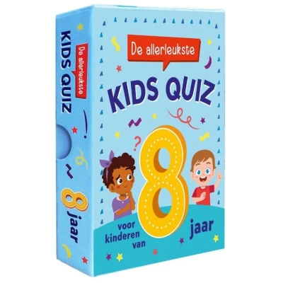 Afbeelding van Deltas De allerleukste Kids Quiz voor kinderen van 8 jaar.