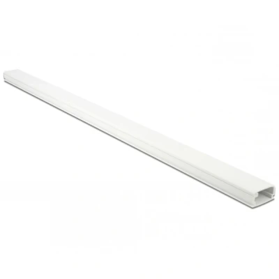 Afbeelding van Delock kabelgoot met deksel 26 x 13 mm lengte 1 m wit