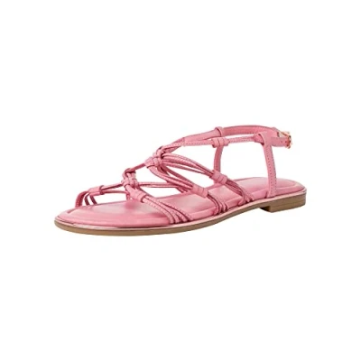 Afbeelding van Tamaris 1 28114 28 Platte damessandalen, flamingo, 38 EU